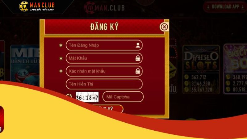 Đăng ký Manclub - Khám Phá Thế Giới Ảo Cực Kỳ Độc Đáo 4 Các thao tác để đăng ký Manclub nhanh chóng