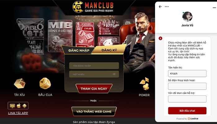 ManClub : Trang Chủ 5 Những ưu điểm nổi bật của cổng game ManClub